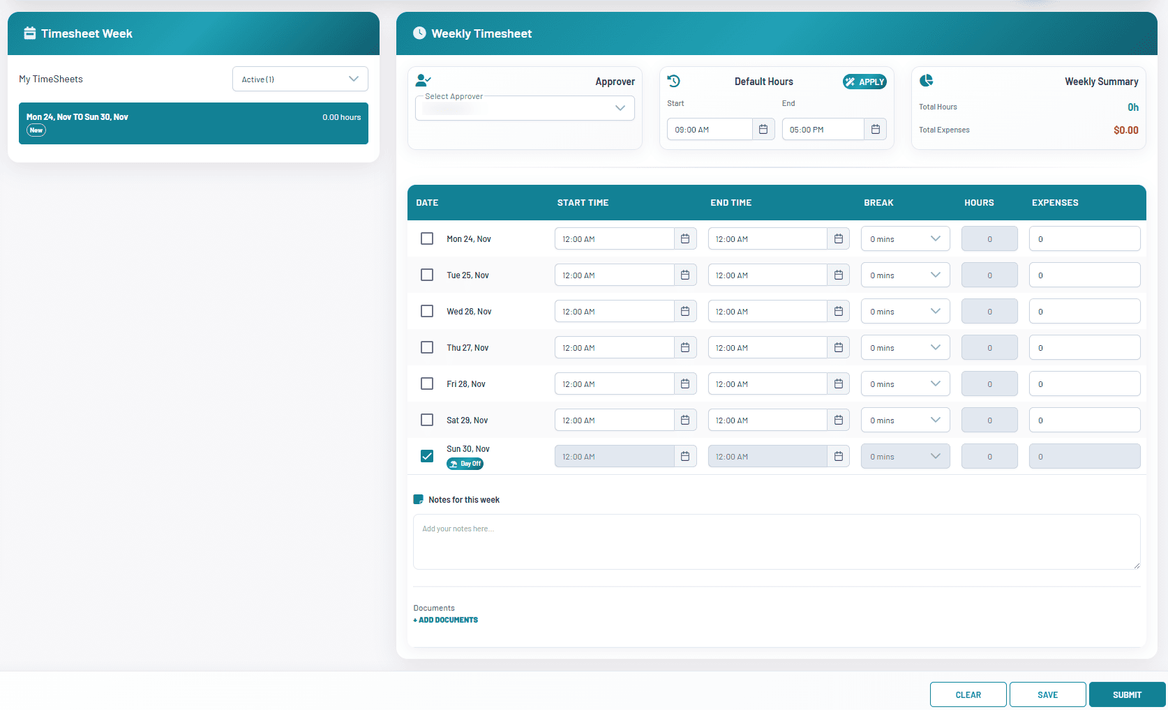 Attendance Tracking